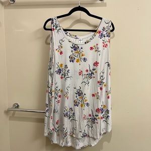 Old navy women’s tank luxe xxl floral